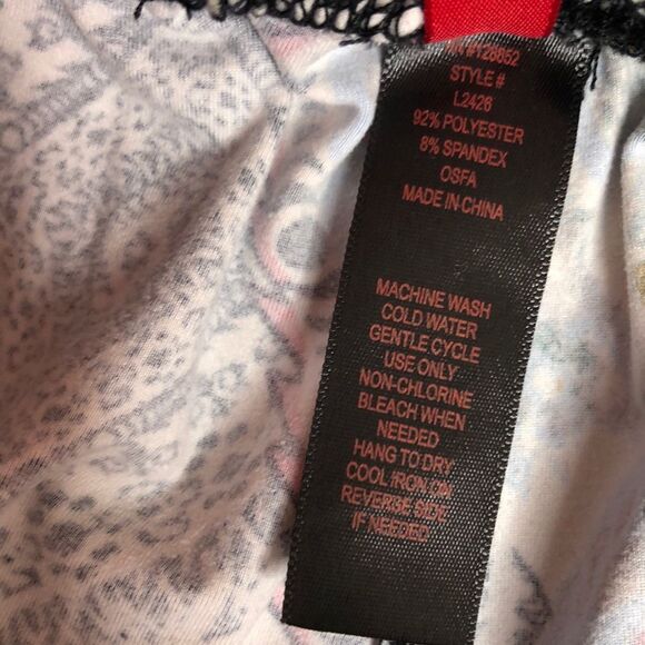 Hot Kiss NWOT Multi Printed Soft Leggings OS - Picture 7 of 15